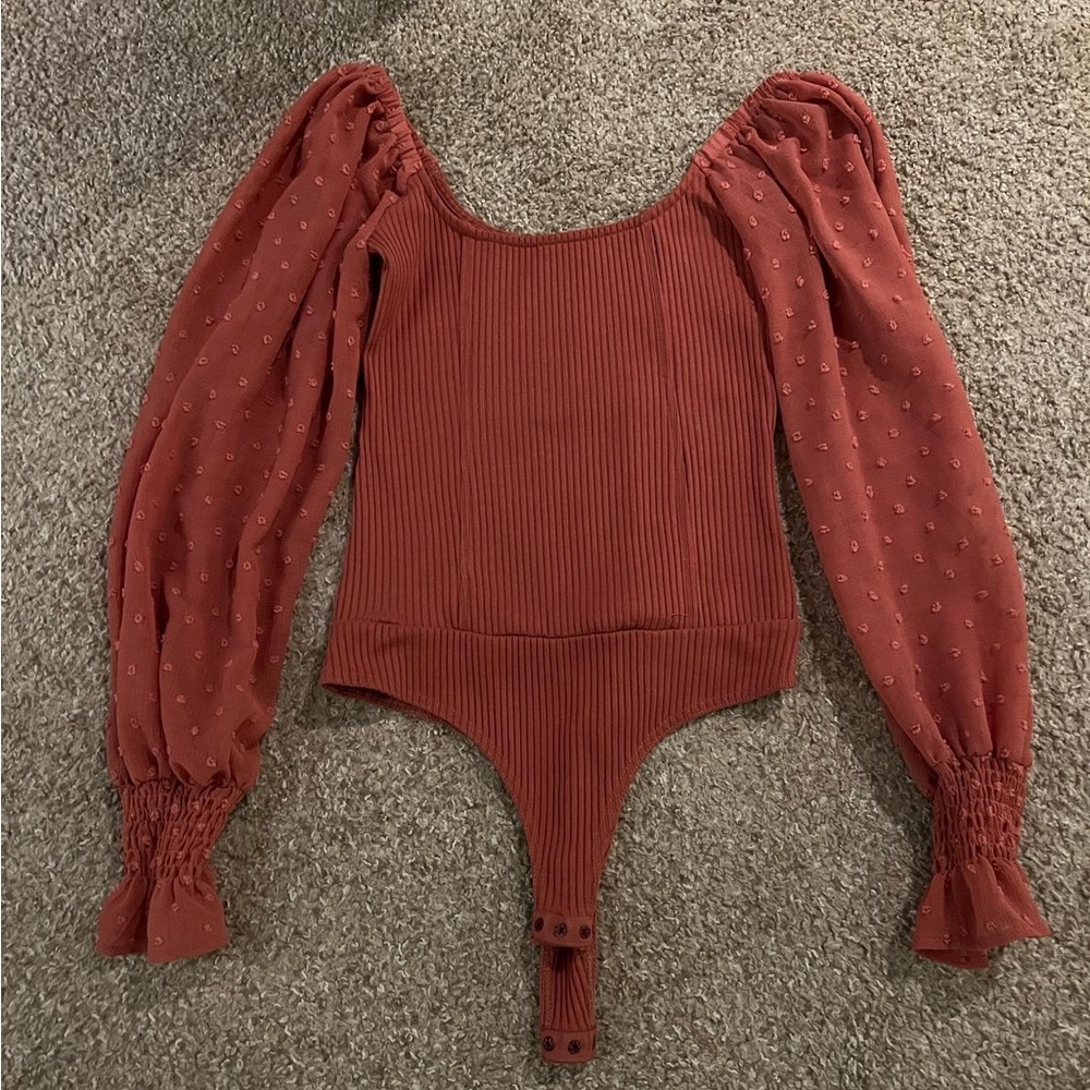 Cute red/pink bodysuit!